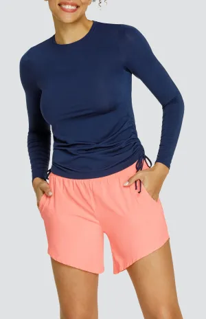 Women Tail Activewear Chandra Top - Navy Blue