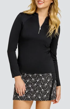 Women Tail Activewear Chelsi Top - Onyx Black
