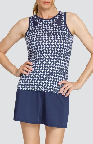 Women Tail Activewear Ciella Tank - Oval Geo