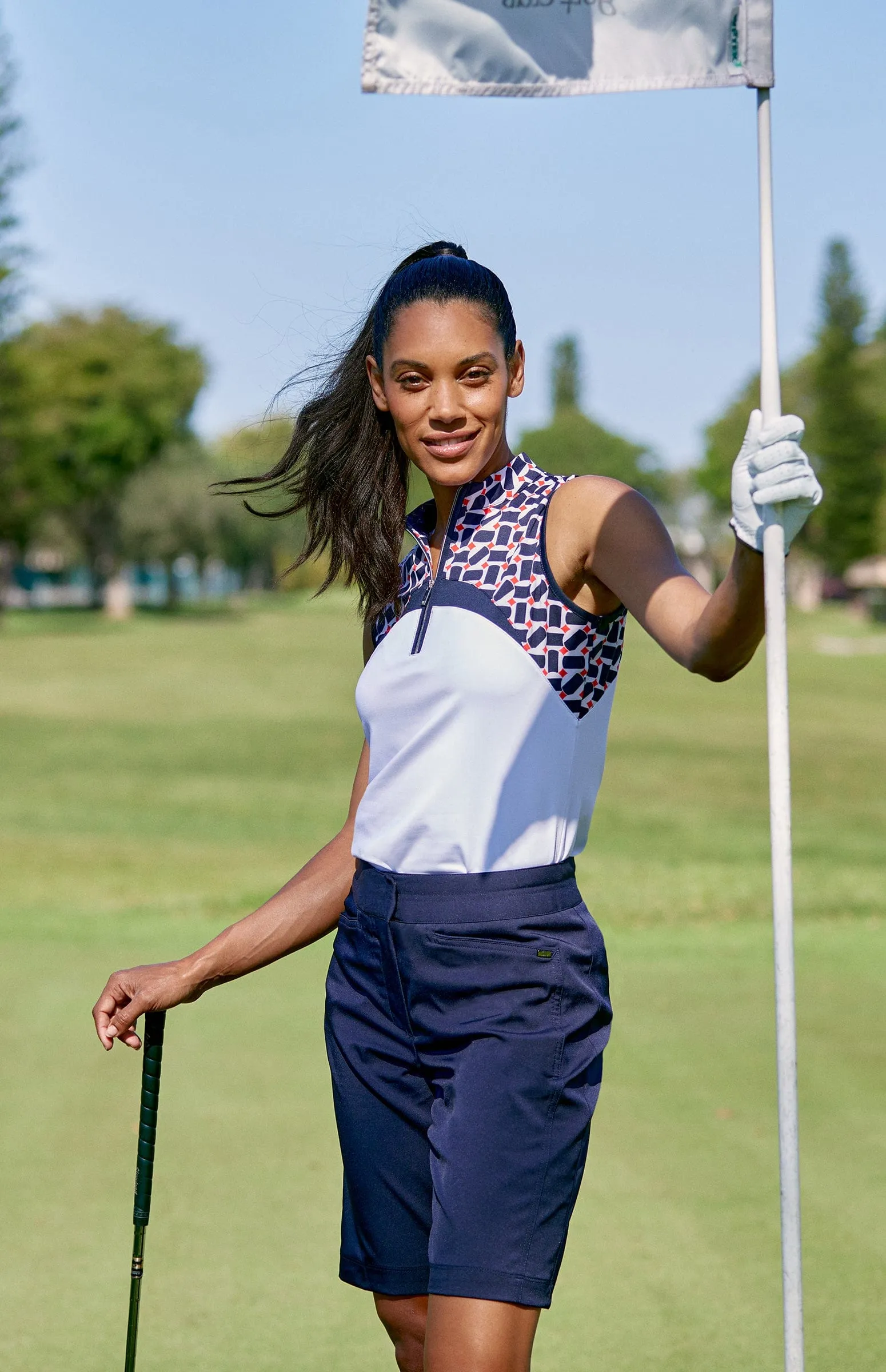 Women Tail Activewear Classic 21" Short - Night Navy