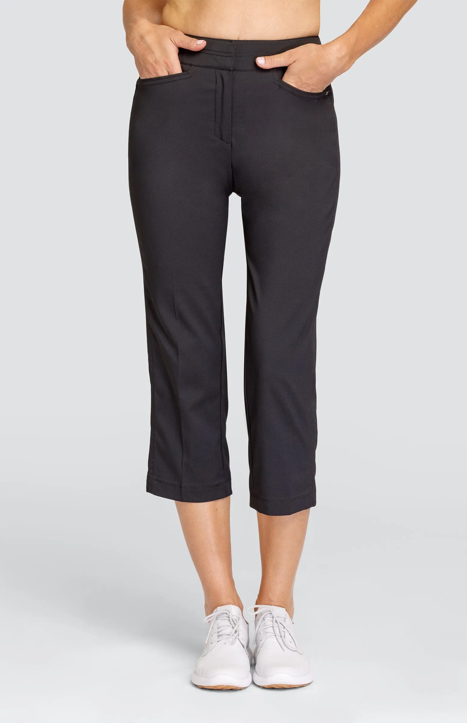 Women Tail Activewear Classic 23" Capri - Onyx Black