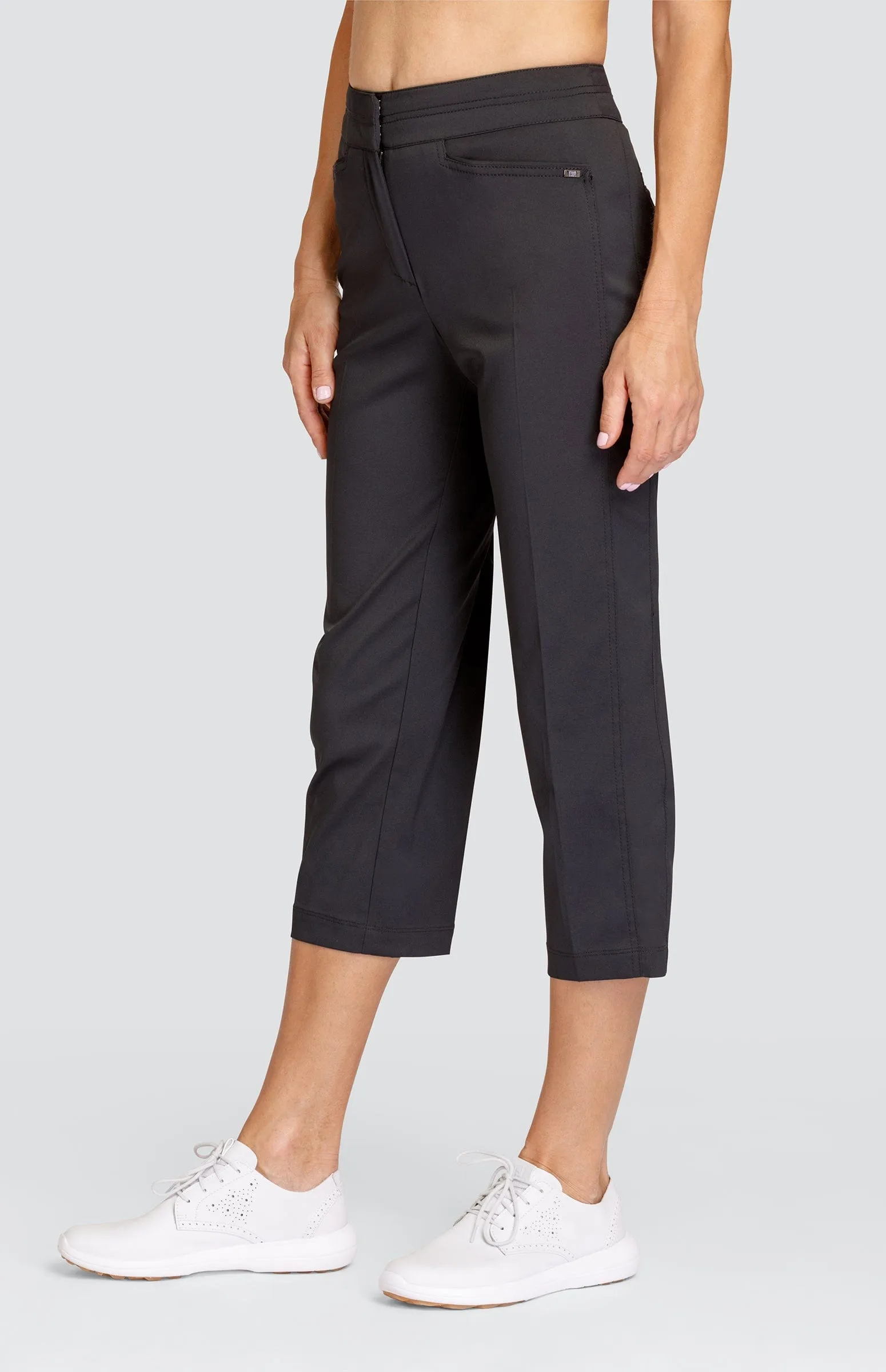 Women Tail Activewear Classic 23" Capri - Onyx Black