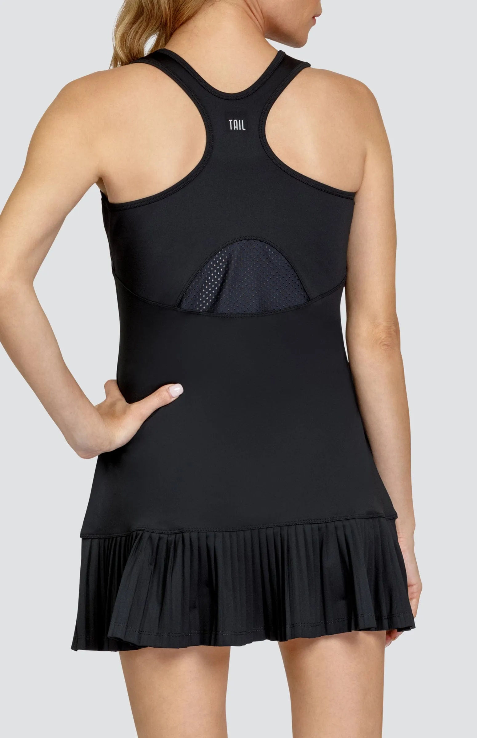 Women Tail Activewear Coletta 32" Dress - Onyx Black