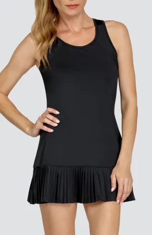 Women Tail Activewear Coletta 32" Dress - Onyx Black