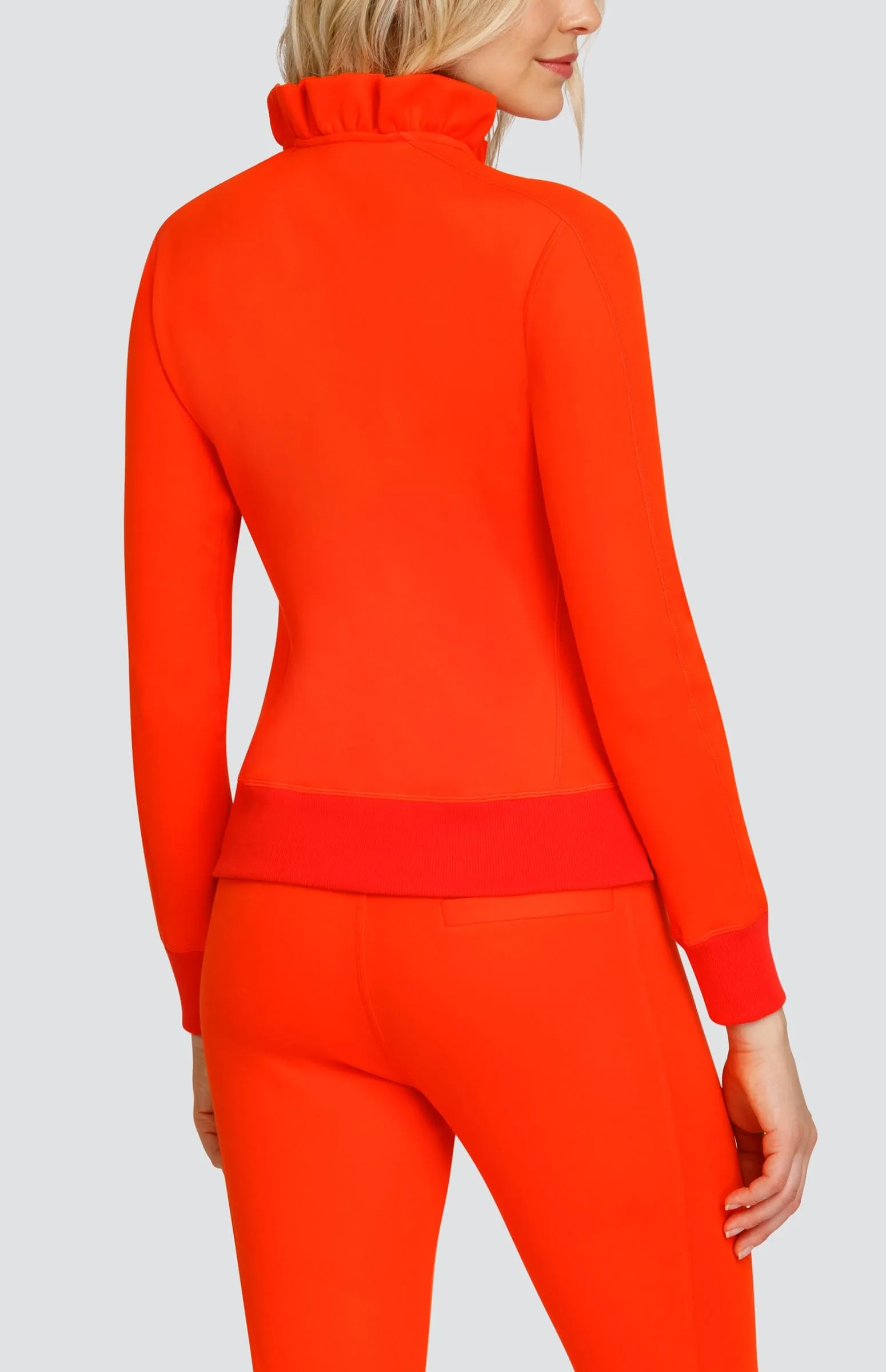 Women Tail Activewear Condoleezza Cherry Tomato Pullover