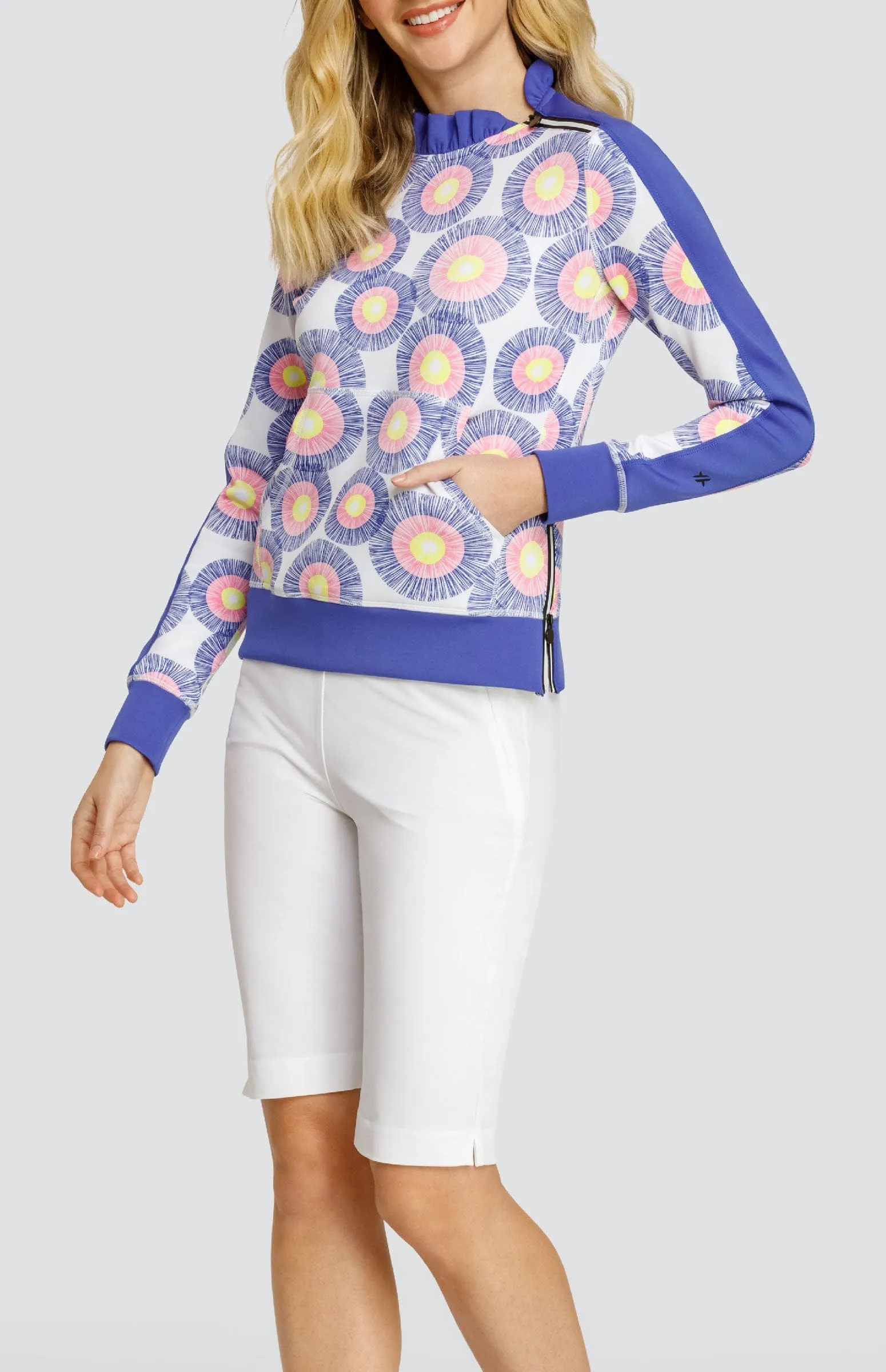 Women Tail Activewear Condoleezza Lively Print Pullover