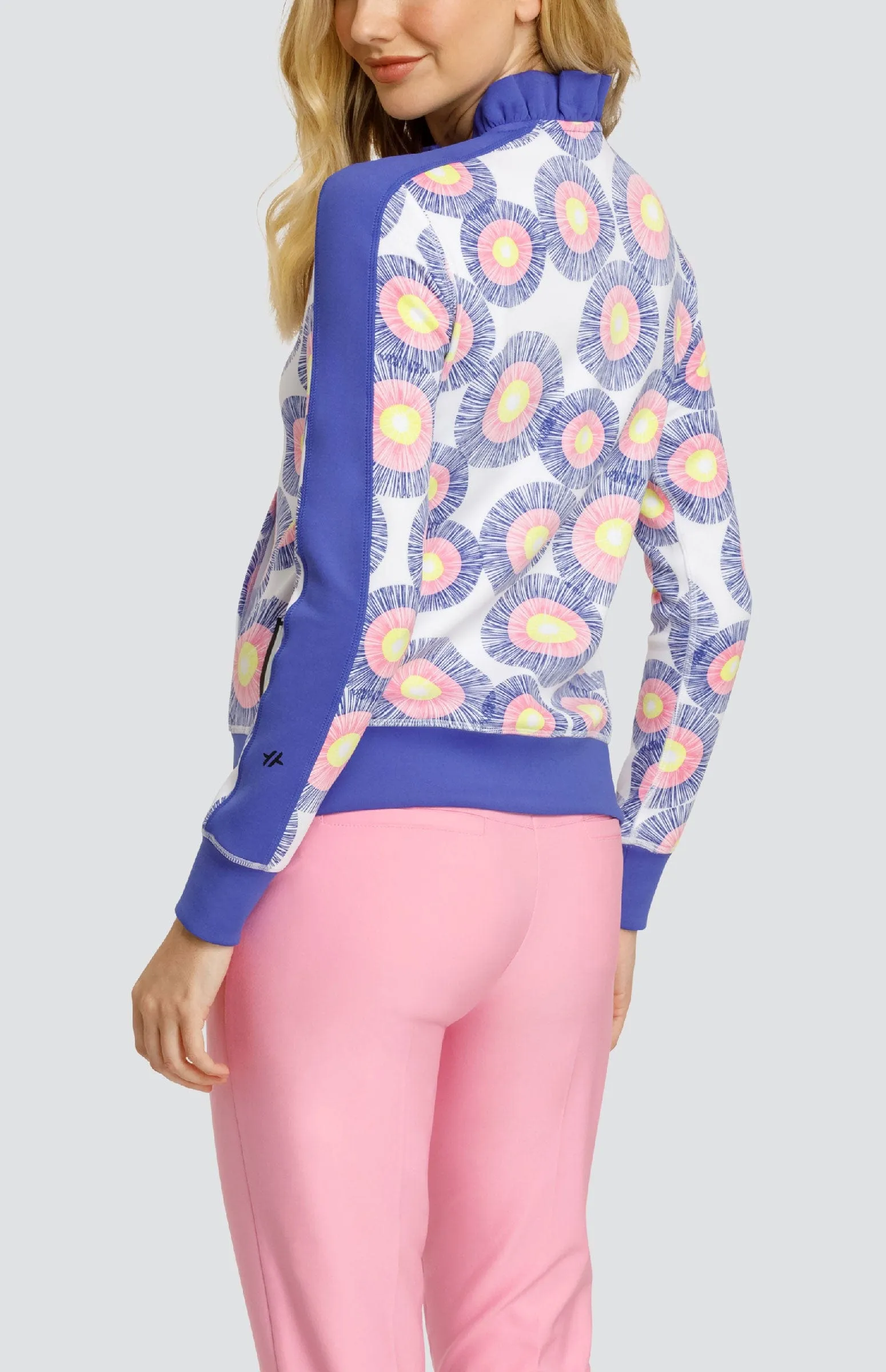 Women Tail Activewear Condoleezza Lively Print Pullover