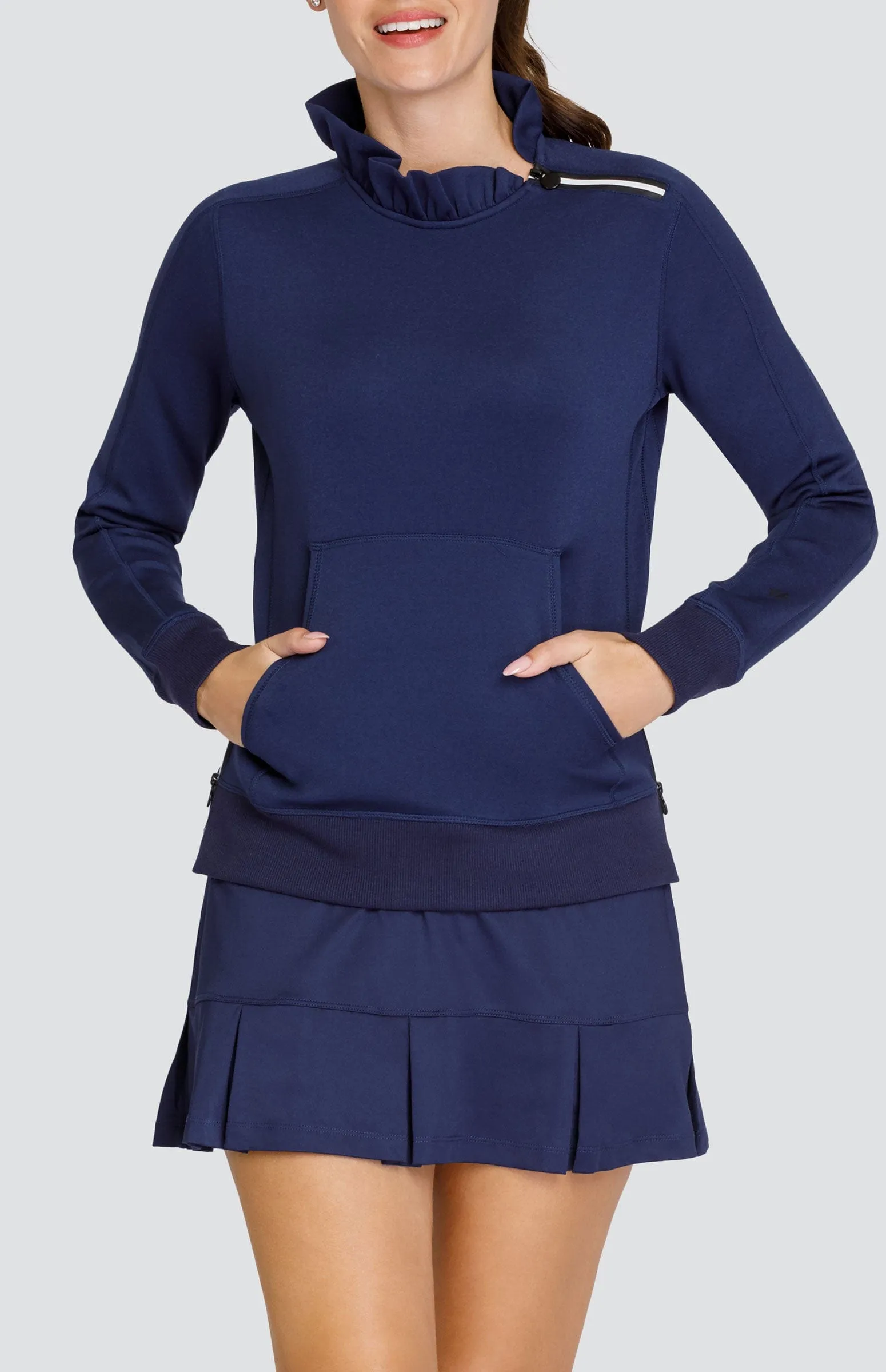 Women Tail Activewear Condoleezza Navy Blue Pullover
