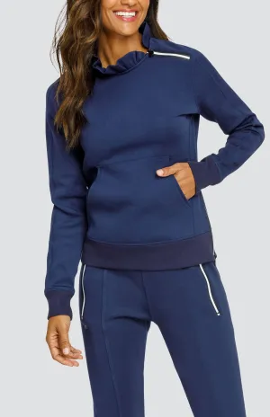 Women Tail Activewear Condoleezza Navy Blue Pullover