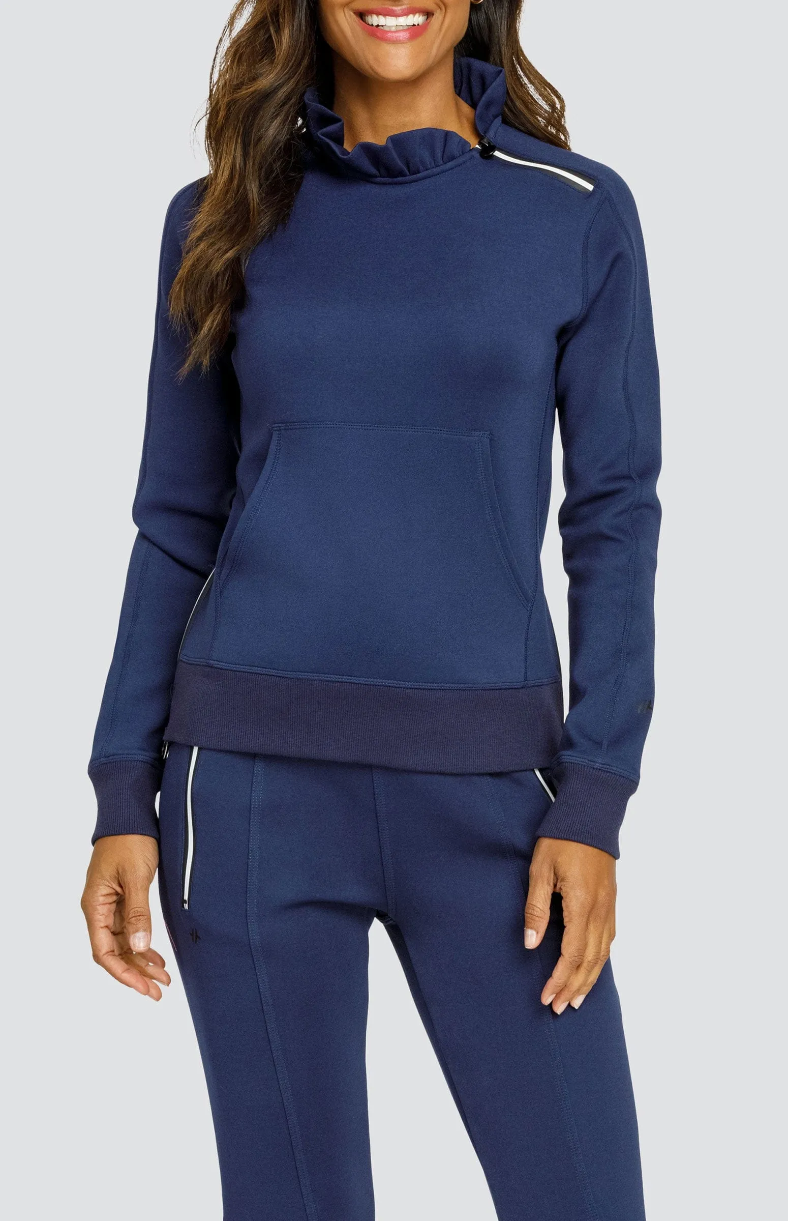 Women Tail Activewear Condoleezza Navy Blue Pullover