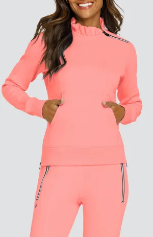 Women Tail Activewear Condoleezza Neon Melon Punch Pullover