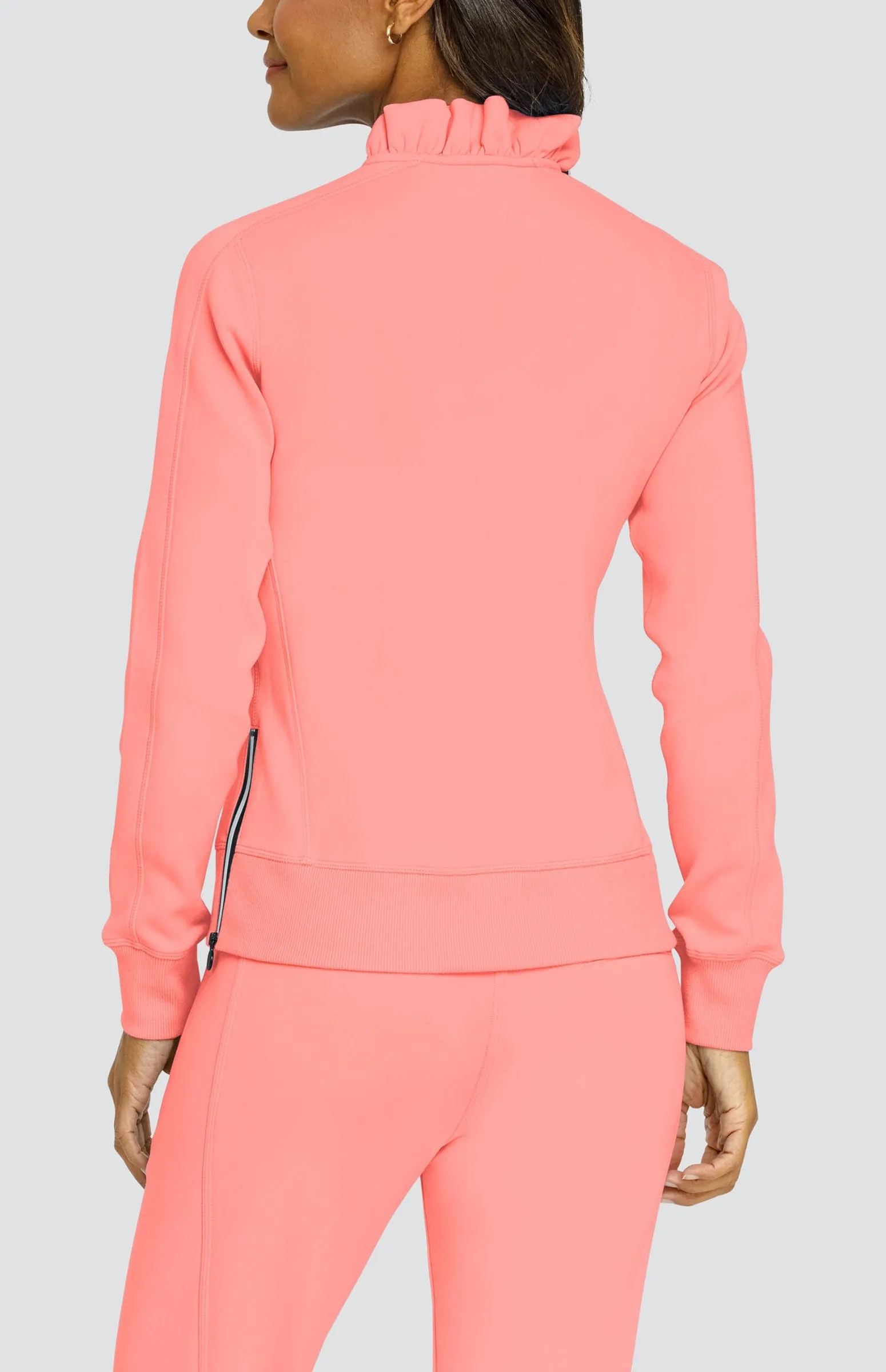 Women Tail Activewear Condoleezza Neon Melon Punch Pullover