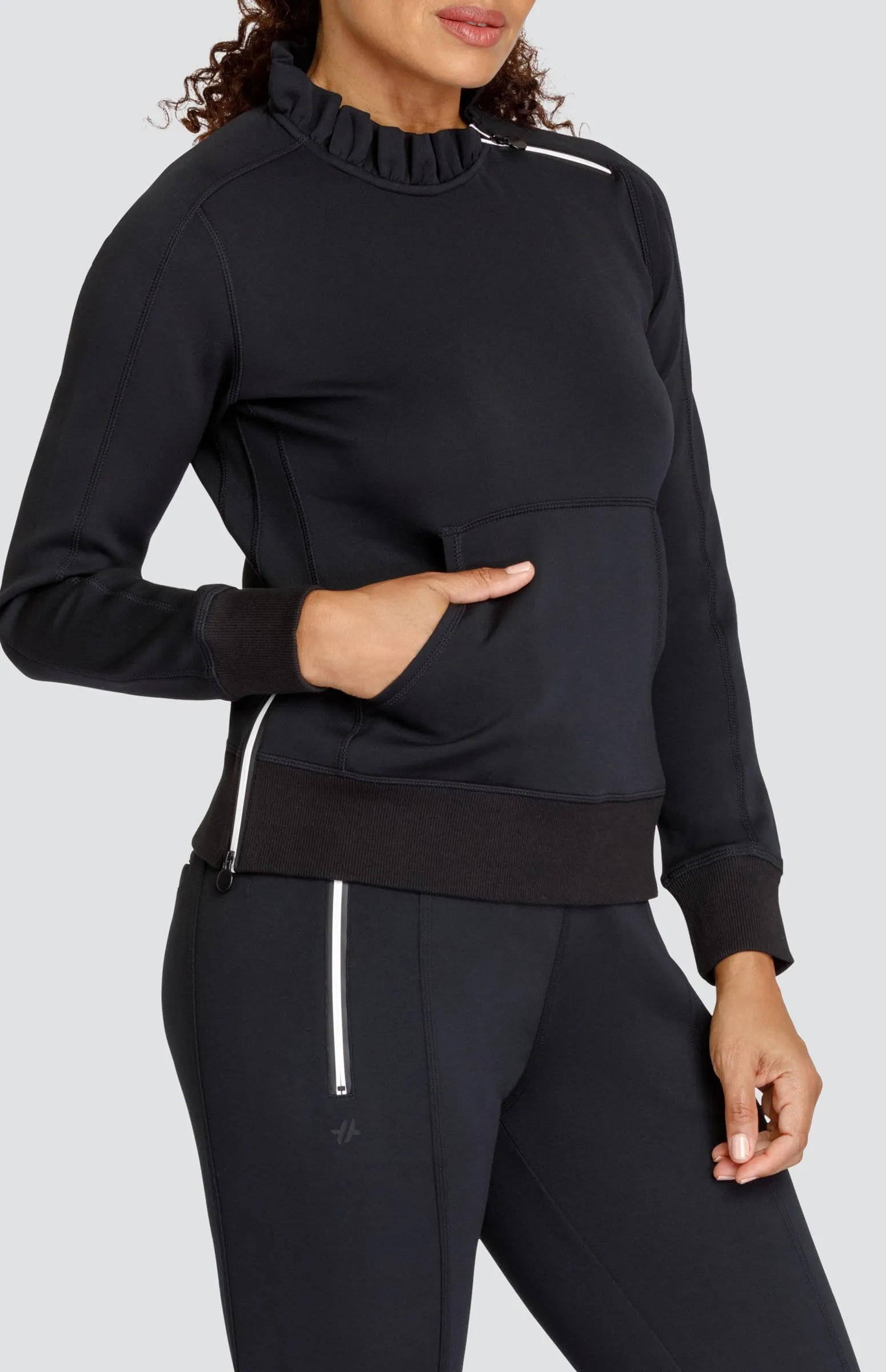 Women Tail Activewear Condoleezza Noir Black Pullover