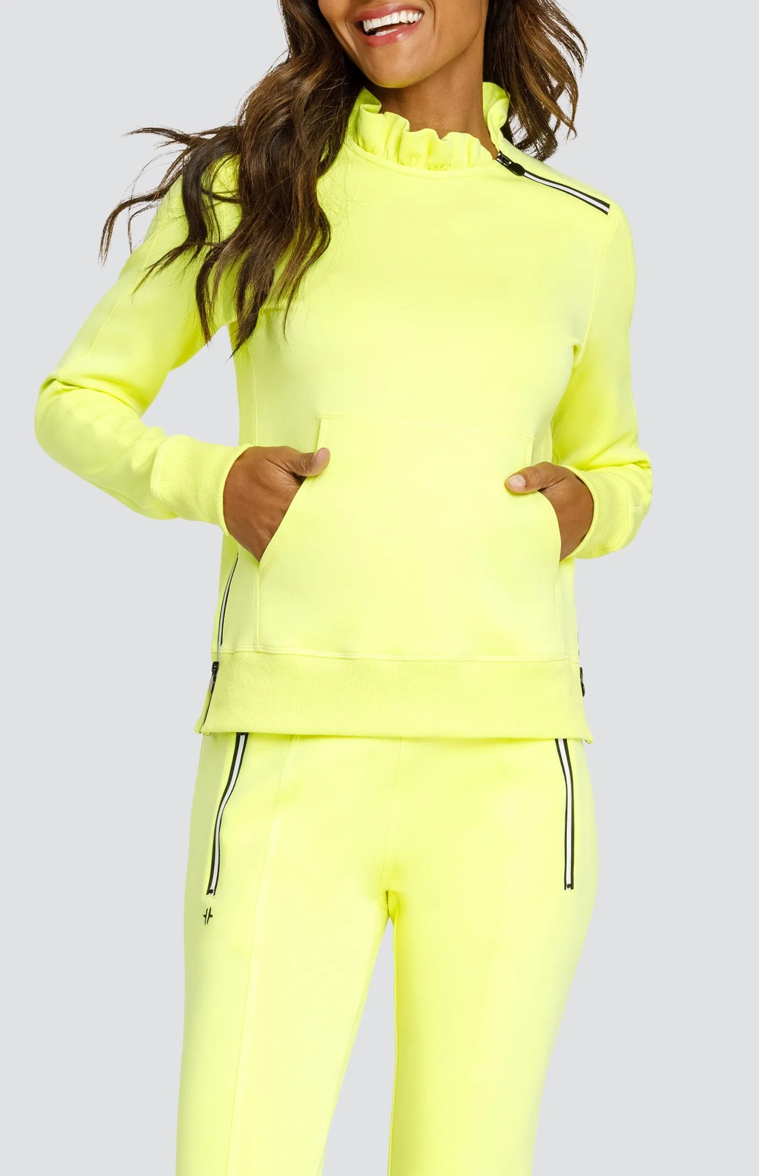 Women Tail Activewear Condoleezza Sunny Lime Pullover