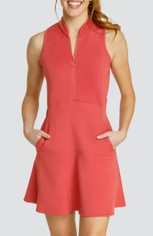 Women Tail Activewear Cookie 35" Dress - Cherry Rose