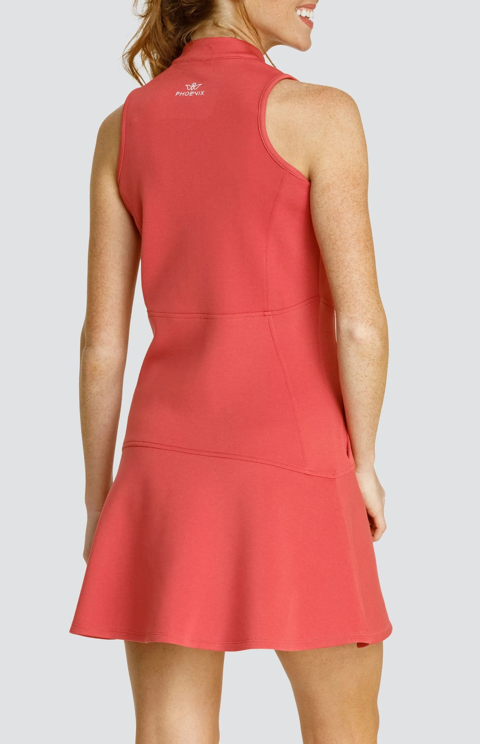 Women Tail Activewear Cookie 35" Dress - Cherry Rose