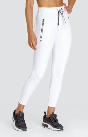 Women Tail Activewear Eleanor Chalk White Jogger