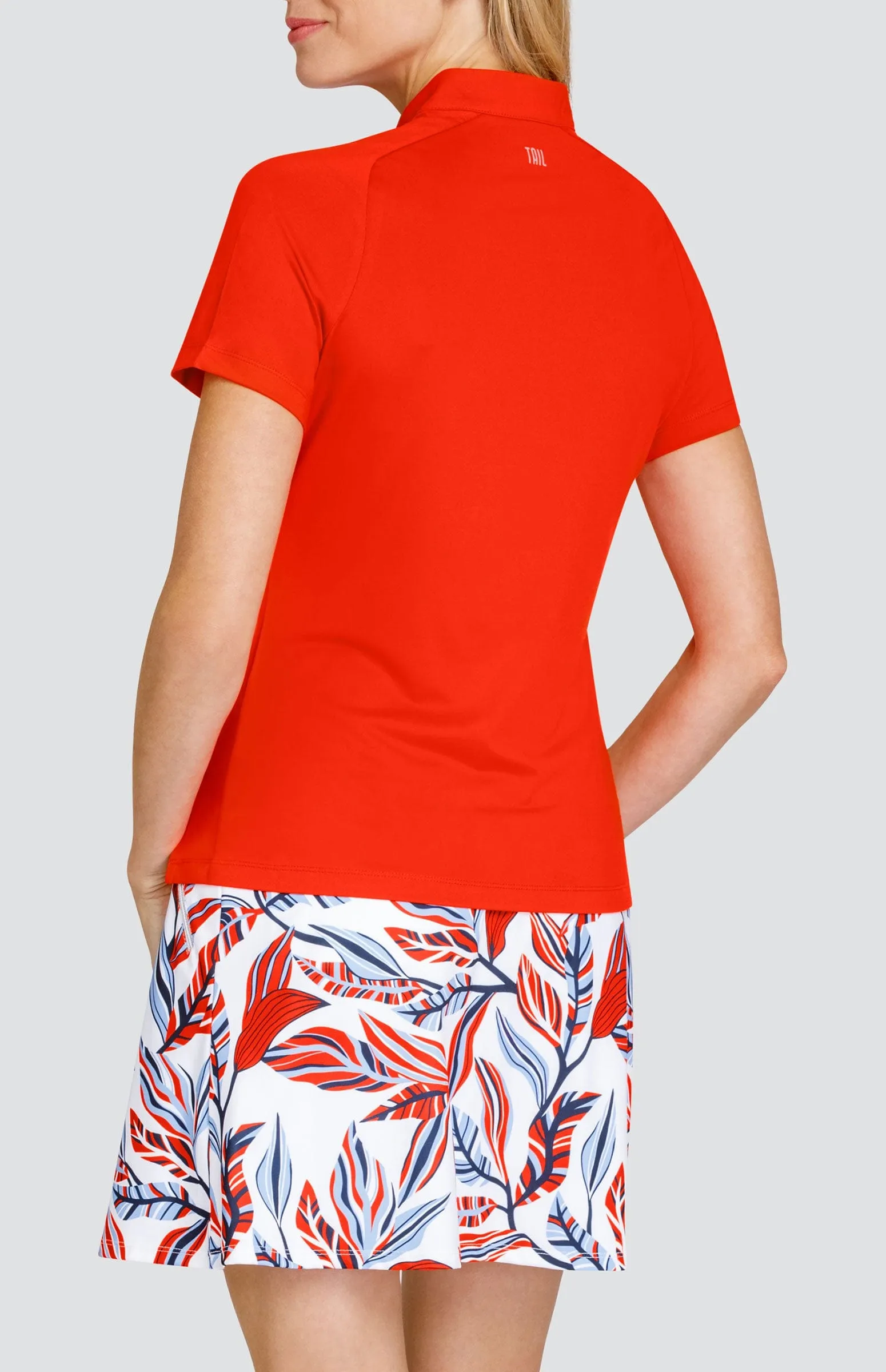 Women Tail Activewear Enriquetta Top - Cherry Tomato
