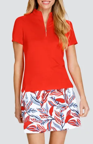 Women Tail Activewear Enriquetta Top - Cherry Tomato