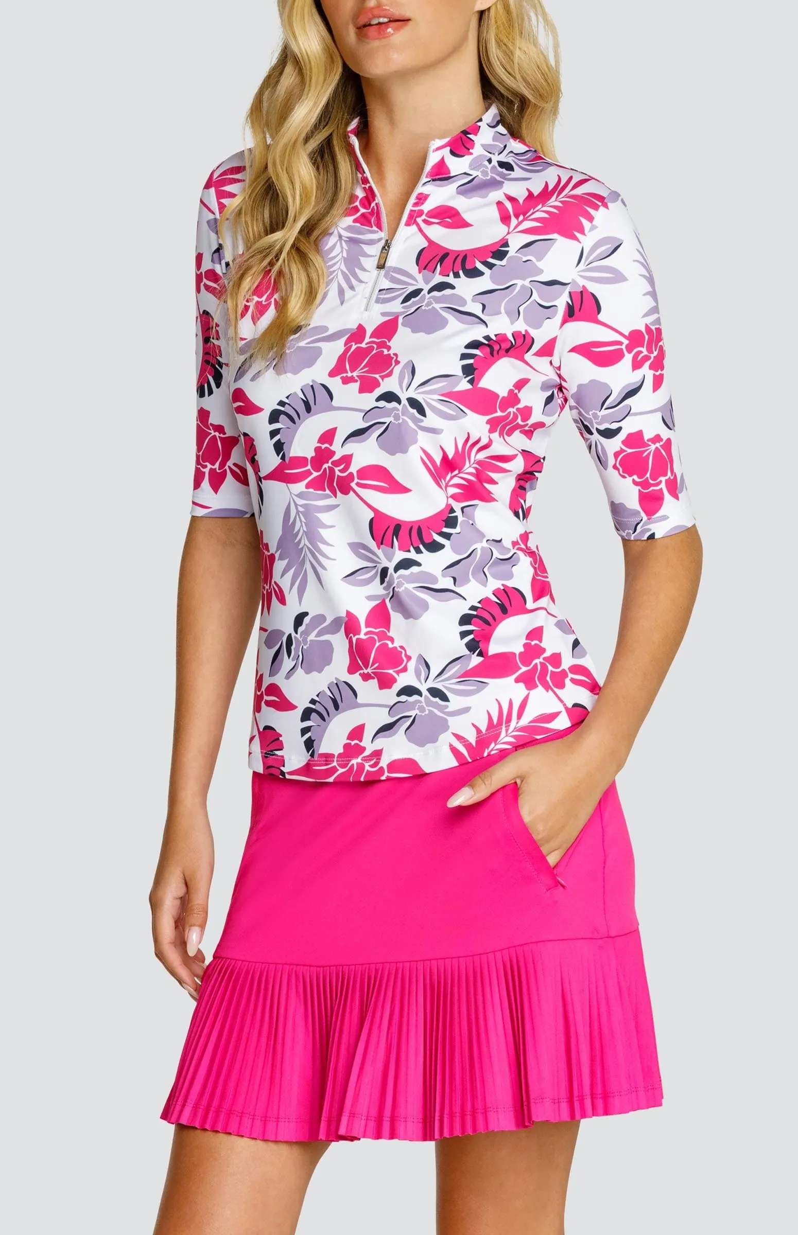 Women Tail Activewear Fee Top - Flora Bliss