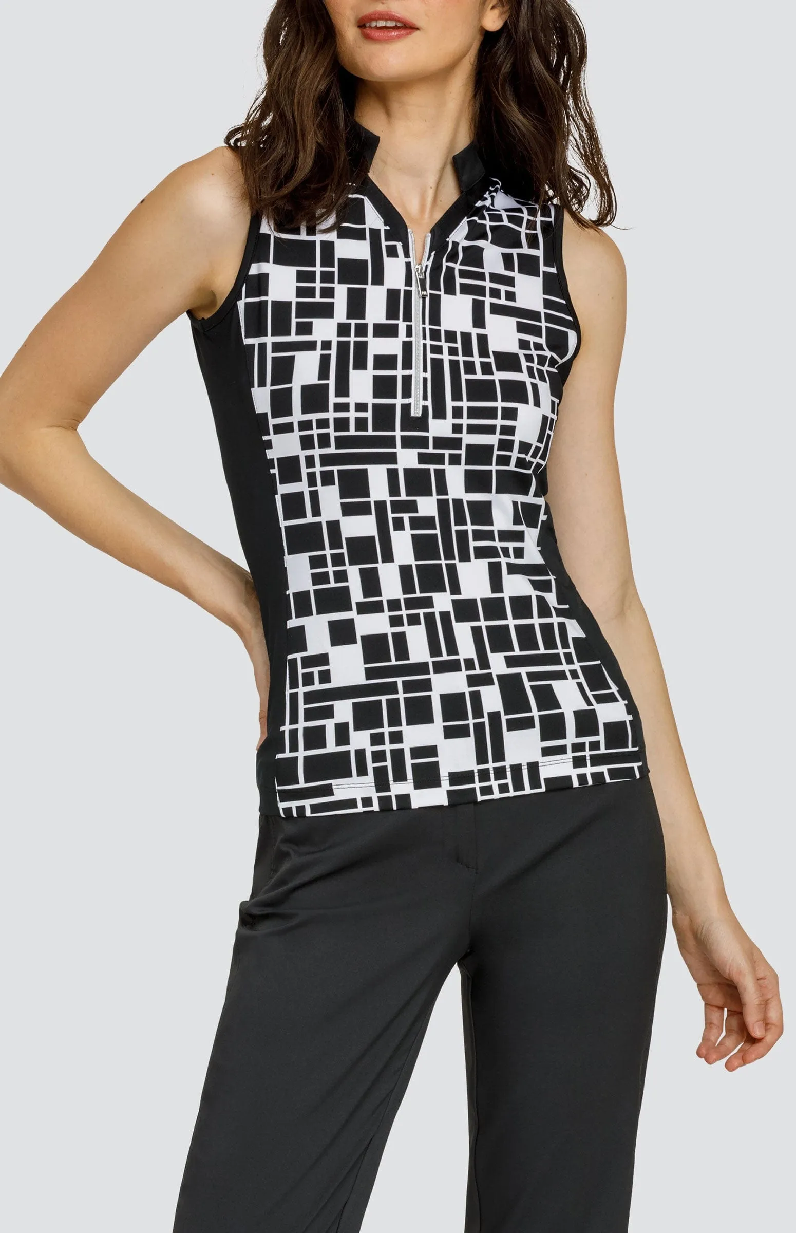 Women Tail Activewear Florentina Top - Tetra Geo