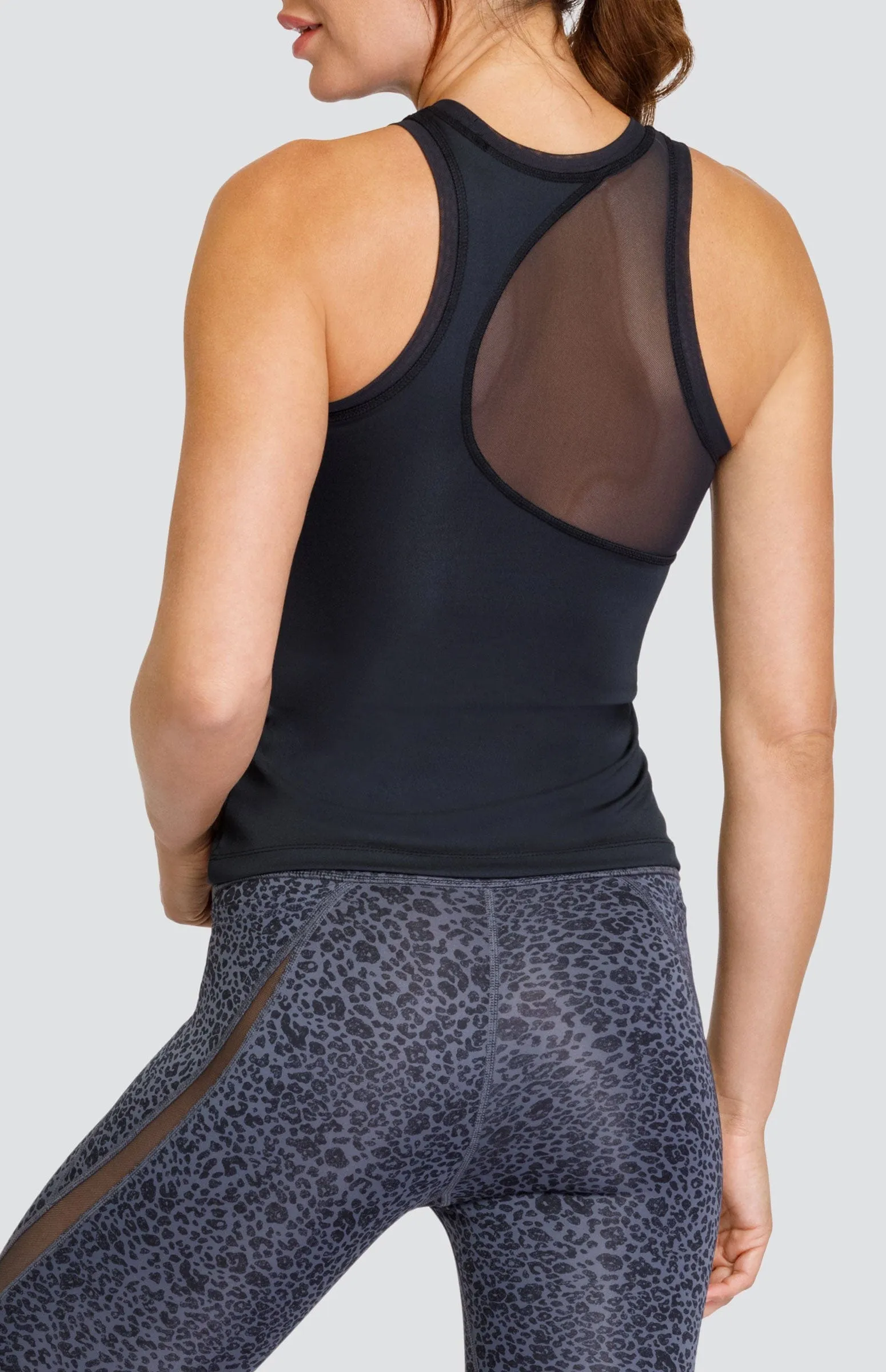 Women Tail Activewear Goddess Tank - Onyx Black - FINAL SALE