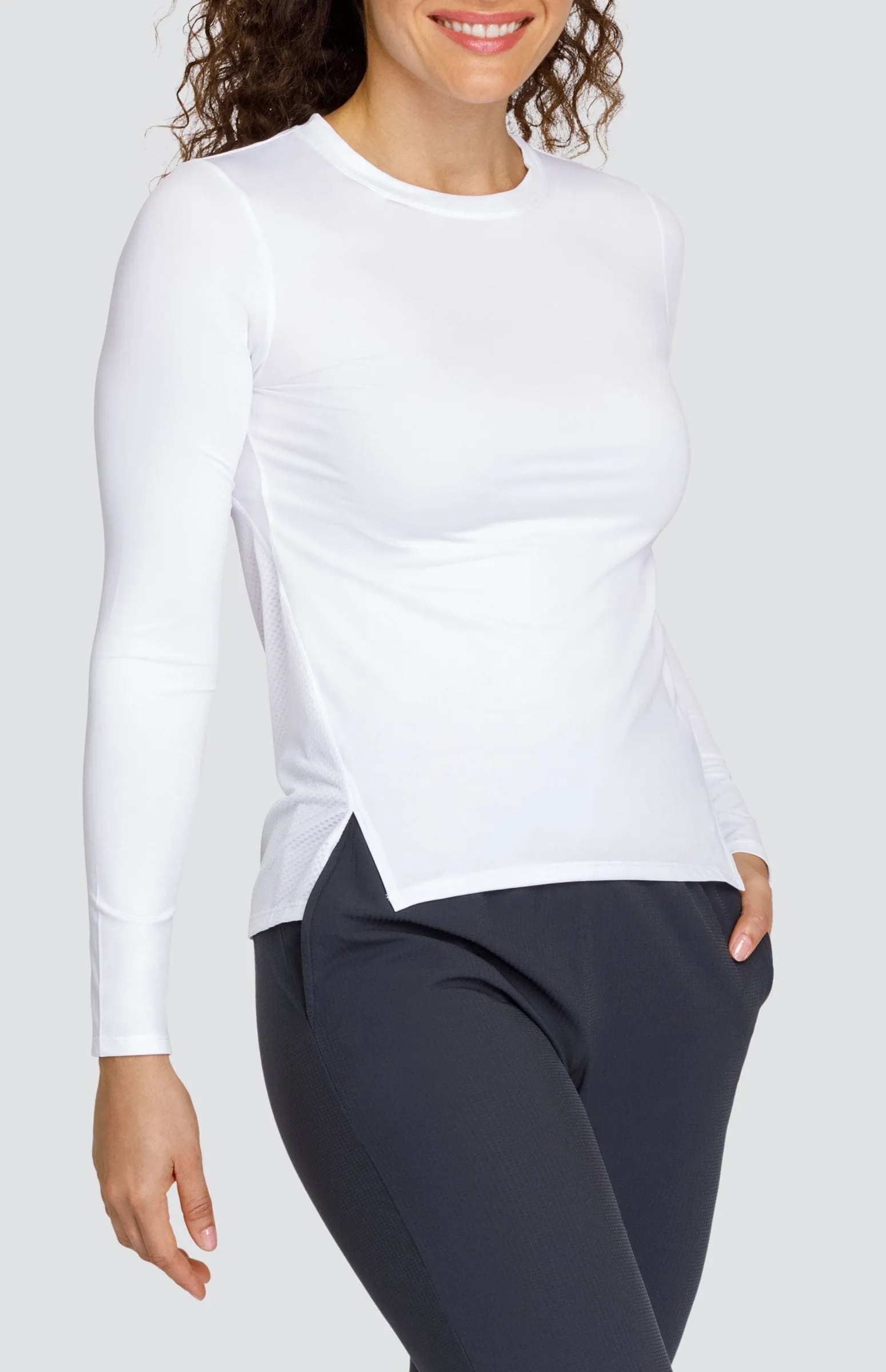 Women Tail Activewear Gracen Top - Chalk White