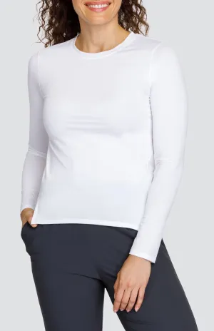 Women Tail Activewear Gracen Top - Chalk White