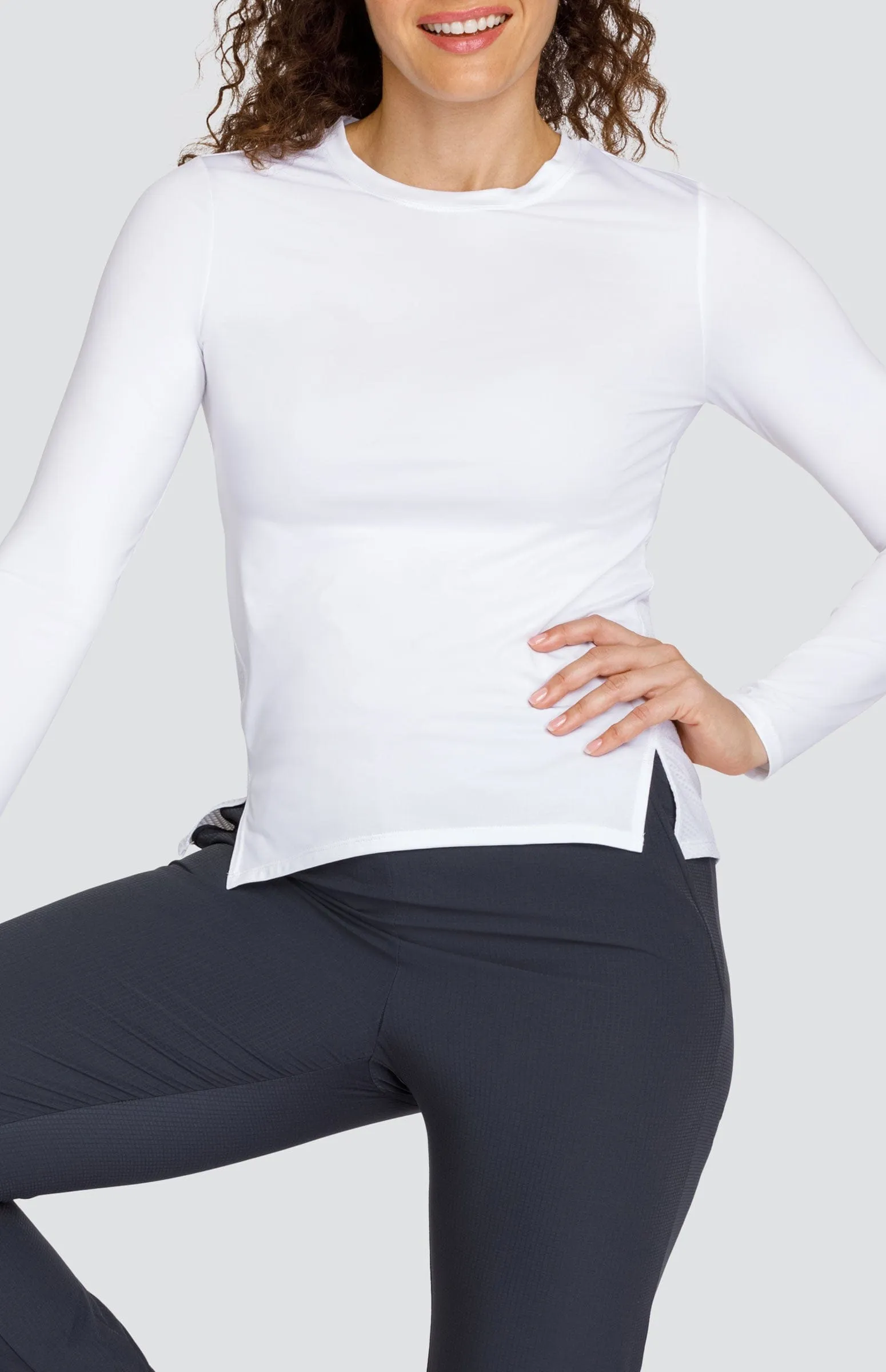 Women Tail Activewear Gracen Top - Chalk White