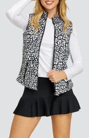 Women Tail Activewear Harlow Vest - Onyx Leopard