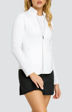 Women Tail Activewear Hathaway Jacket - Chalk White
