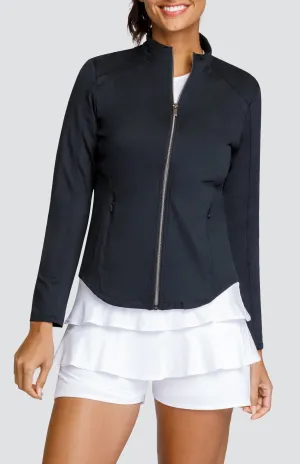 Women Tail Activewear Hathaway Jacket - Onyx Black