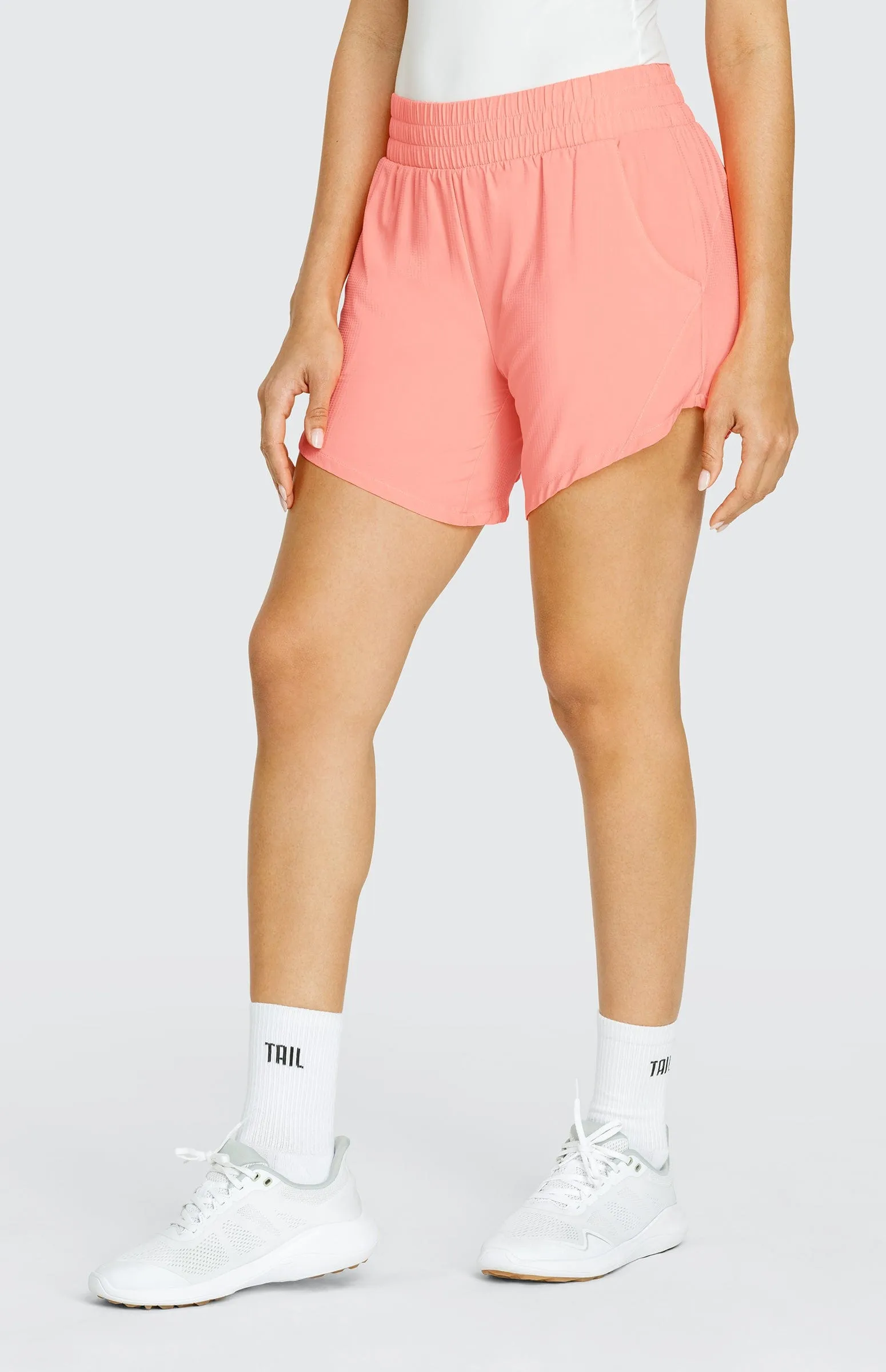 Women Tail Activewear Indo 6" Short - Melon Punch