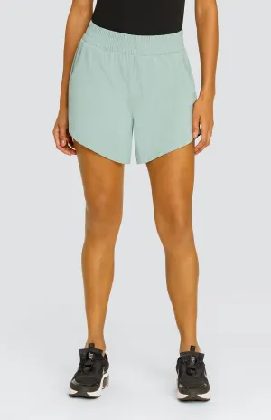 Women Tail Activewear Indo 6" Short - Sage