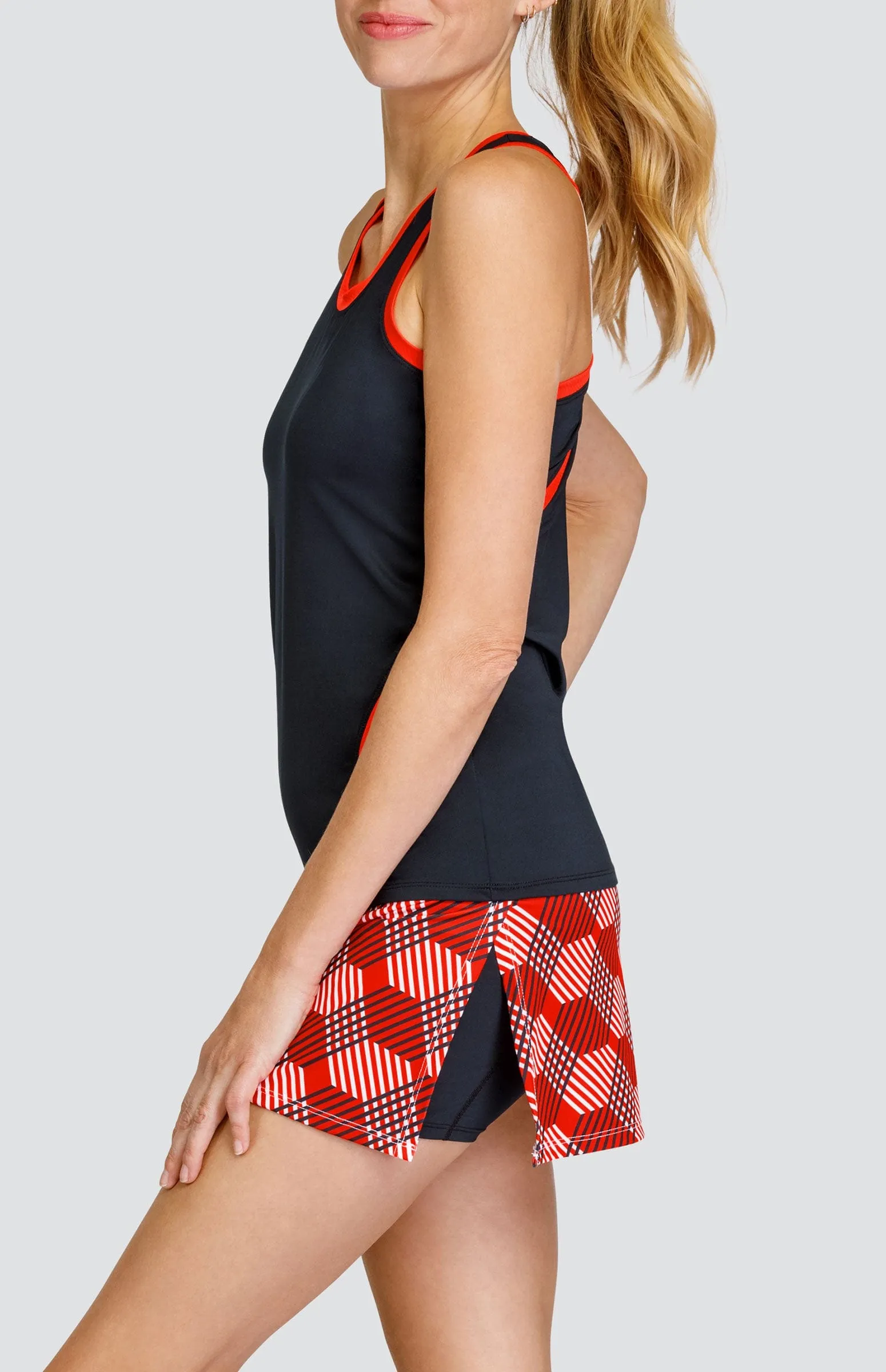 Women Tail Activewear Jinnie Tank - Paprika Red