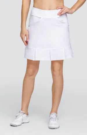 Women Tail Activewear Jocelyn 19" Skort - Chalk White