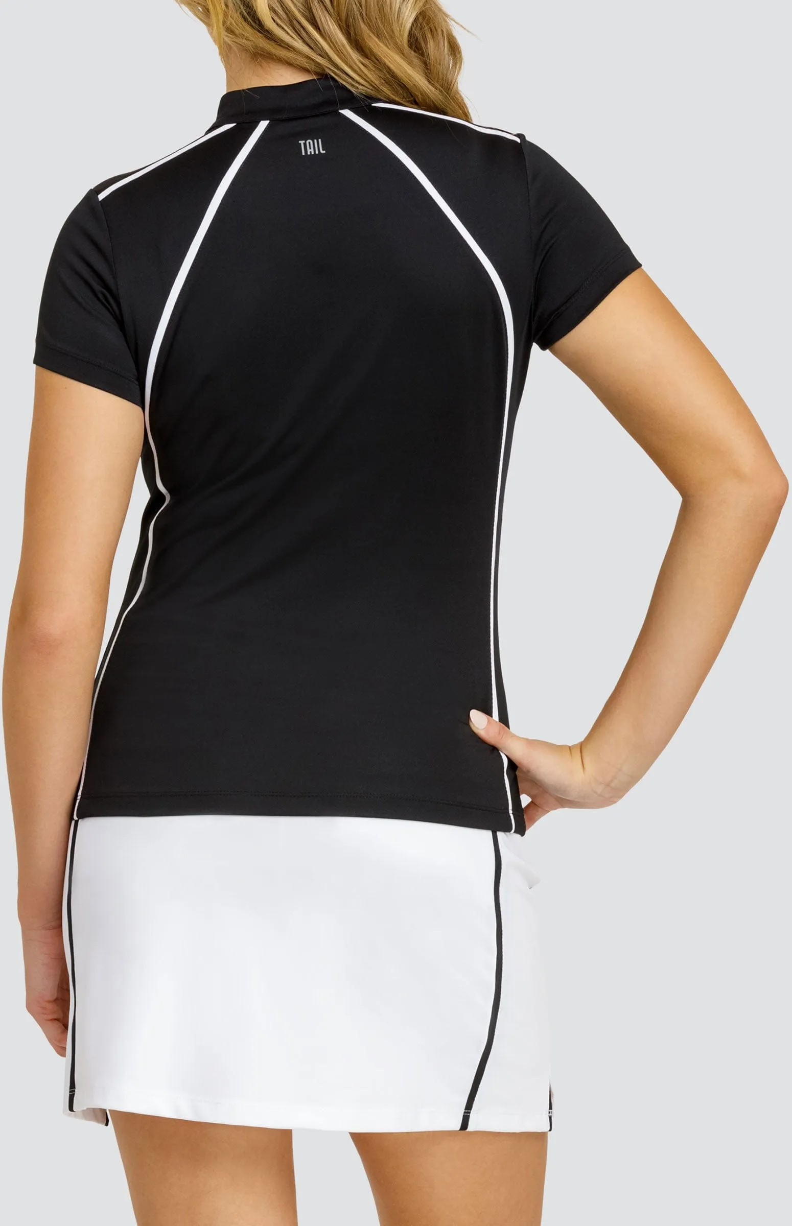 Women Tail Activewear Katara Top - Onyx Black