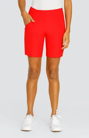 Women Tail Activewear Laine 18" Short - Cardinal