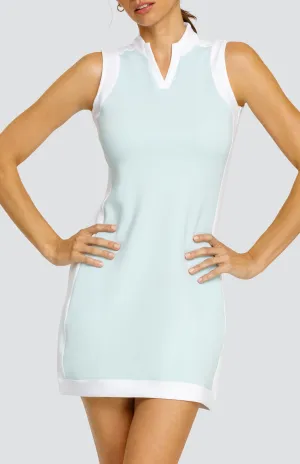 Women Tail Activewear Lei 35" Dress - Blue Glow