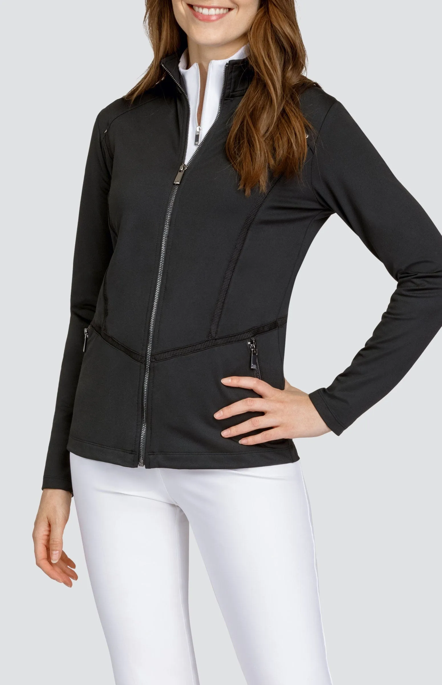Women Tail Activewear Leilani Jacket - Onyx Black