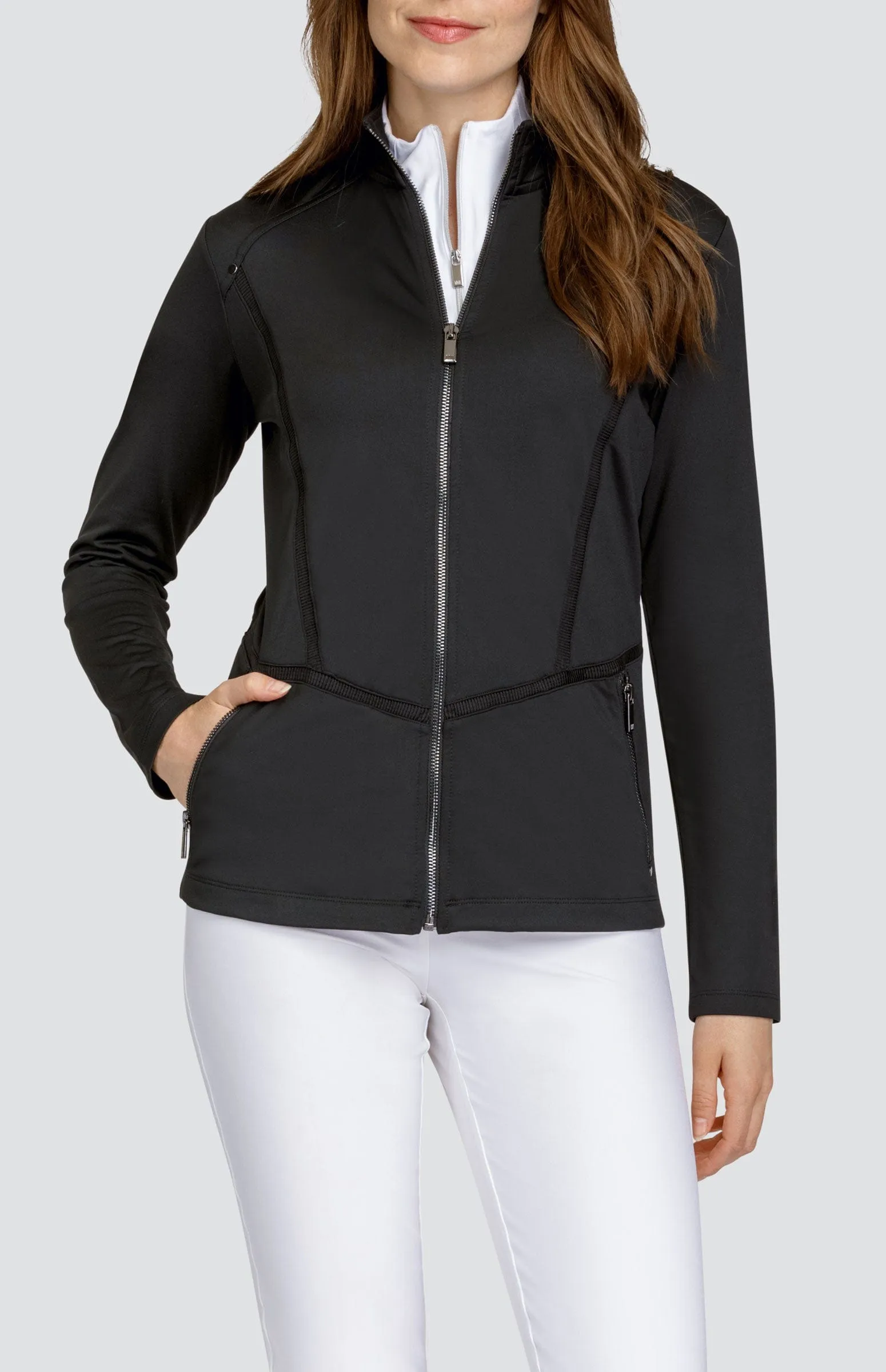 Women Tail Activewear Leilani Jacket - Onyx Black