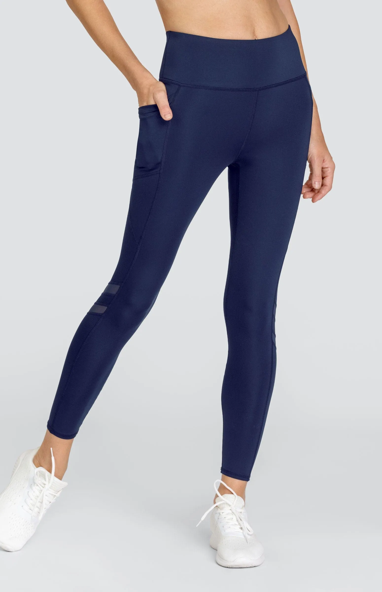 Women Tail Activewear Leon 24" Leggings - Navy Blue