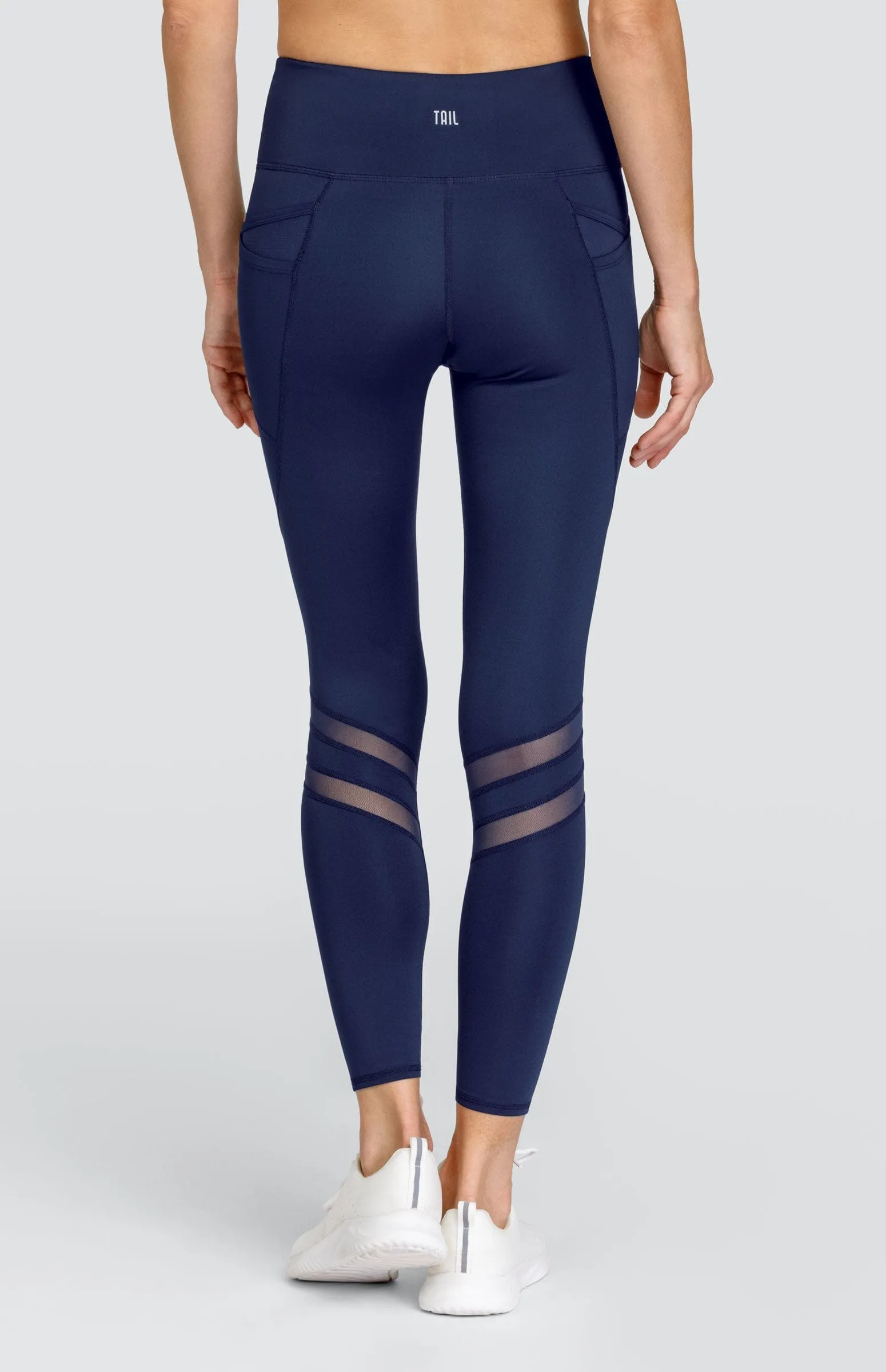 Women Tail Activewear Leon 24" Leggings - Navy Blue