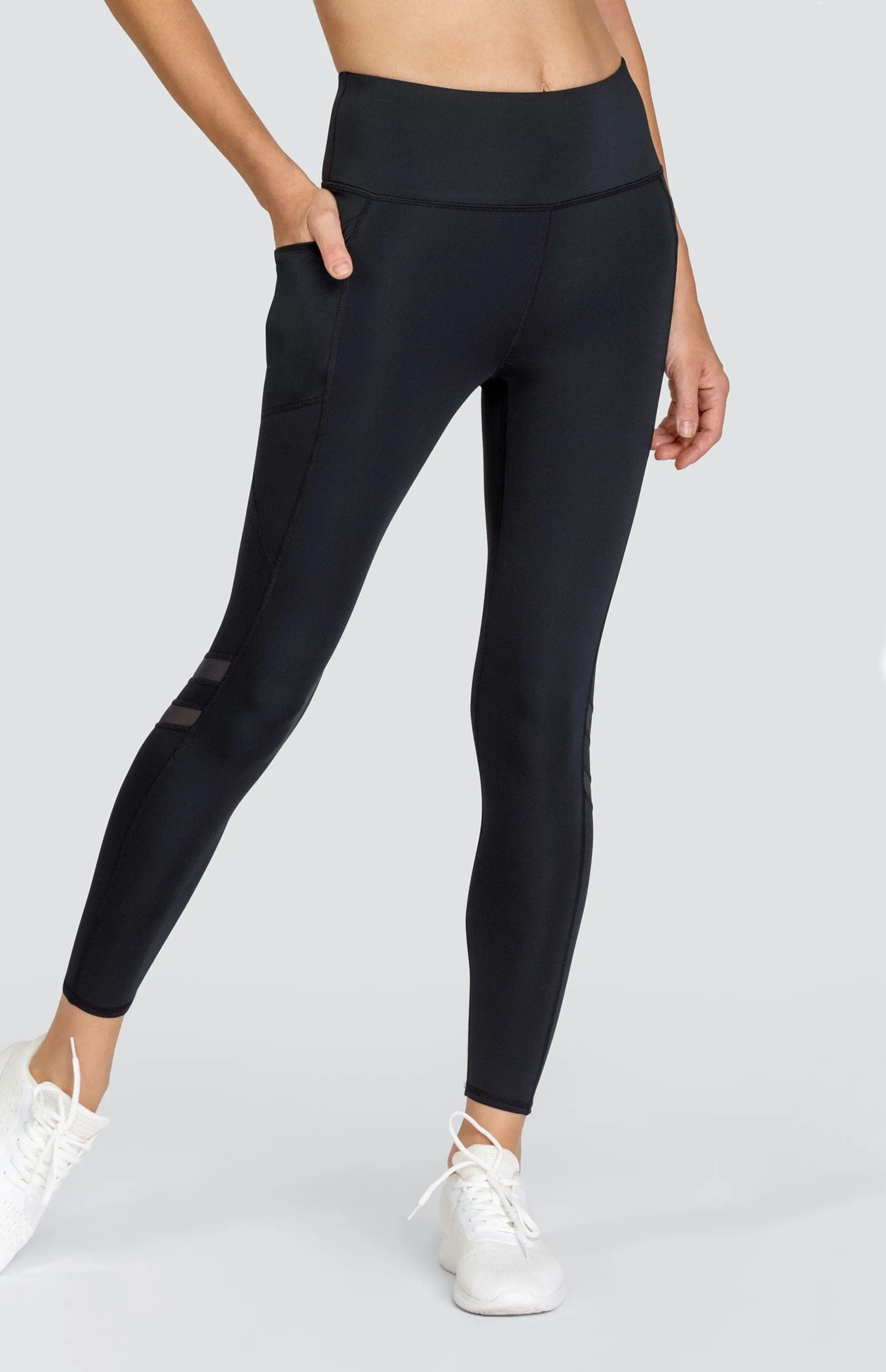 Women Tail Activewear Leon 24" Leggings - Onyx Black