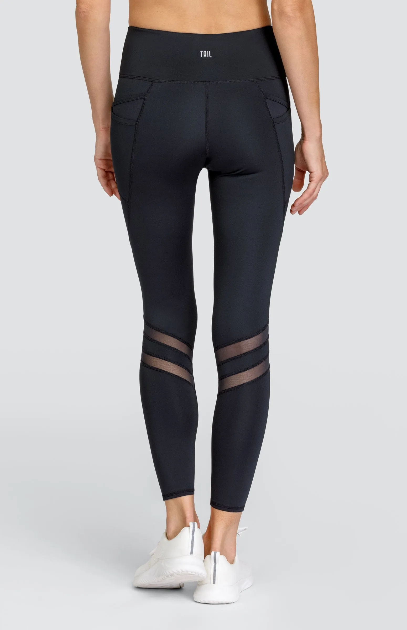 Women Tail Activewear Leon 24" Leggings - Onyx Black