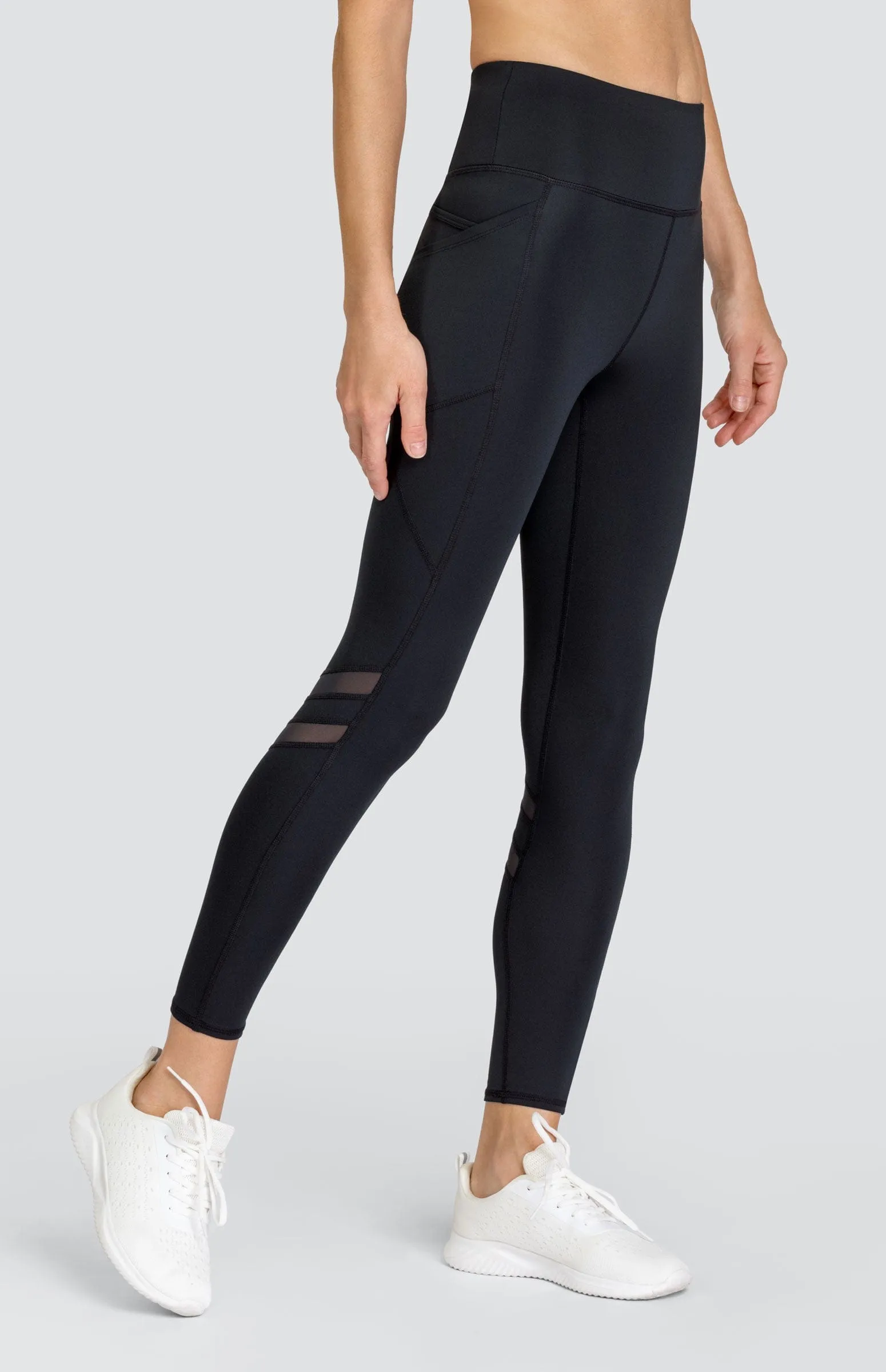 Women Tail Activewear Leon 24" Leggings - Onyx Black