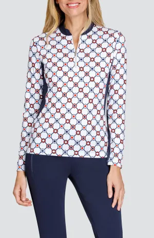 Women Tail Activewear Lila Grace Top - Divine Geo