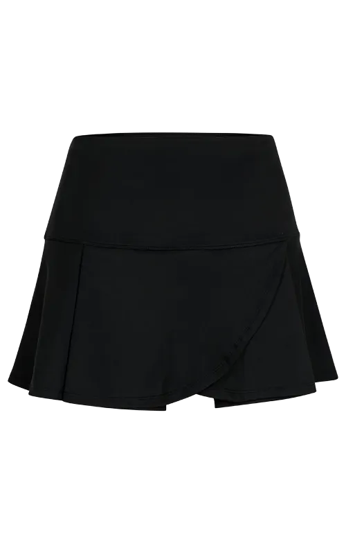 Women Tail Activewear Lilo 13.5" Skort - Onyx Black
