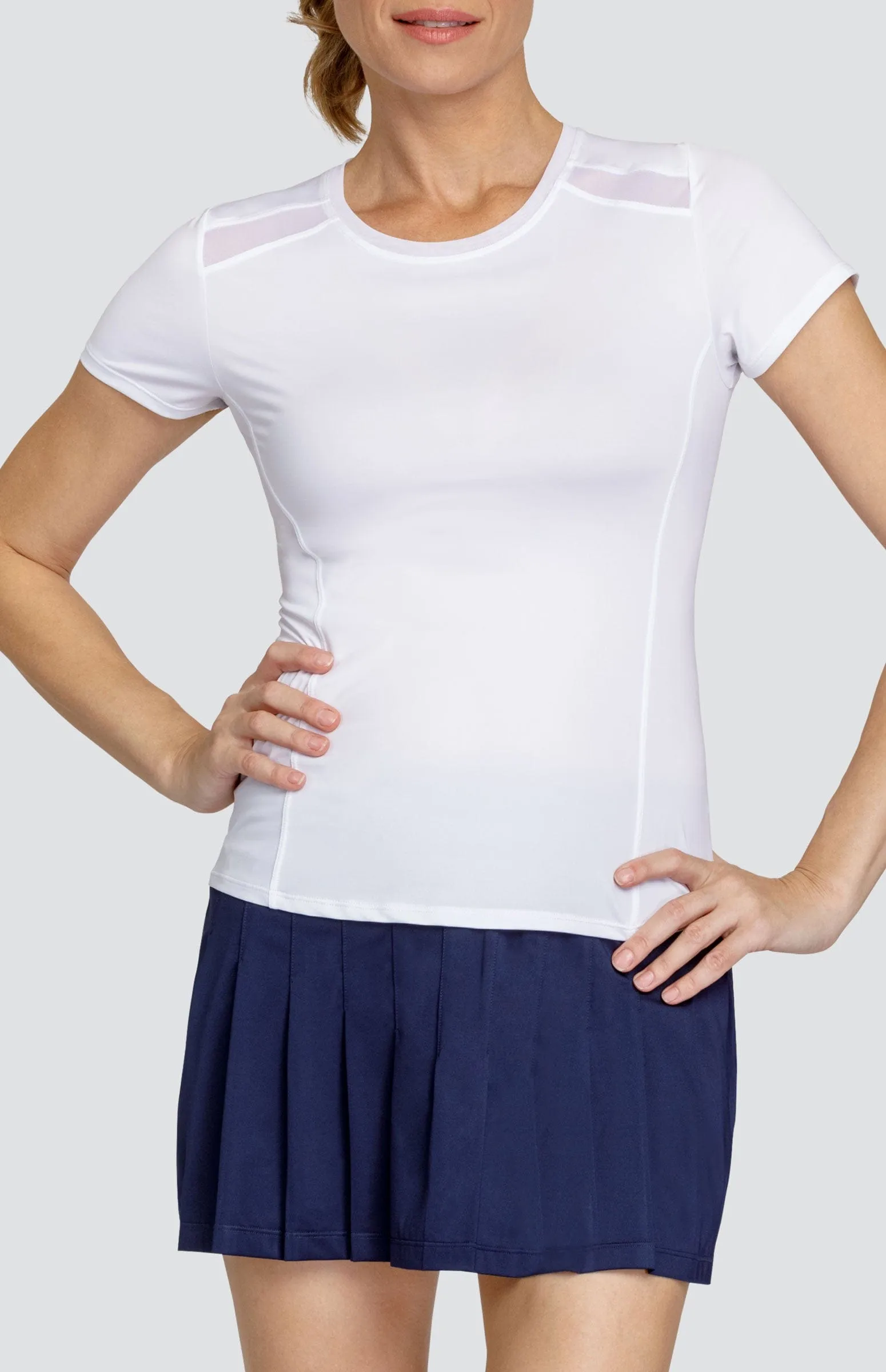 Women Tail Activewear Lorenia Top - Chalk White
