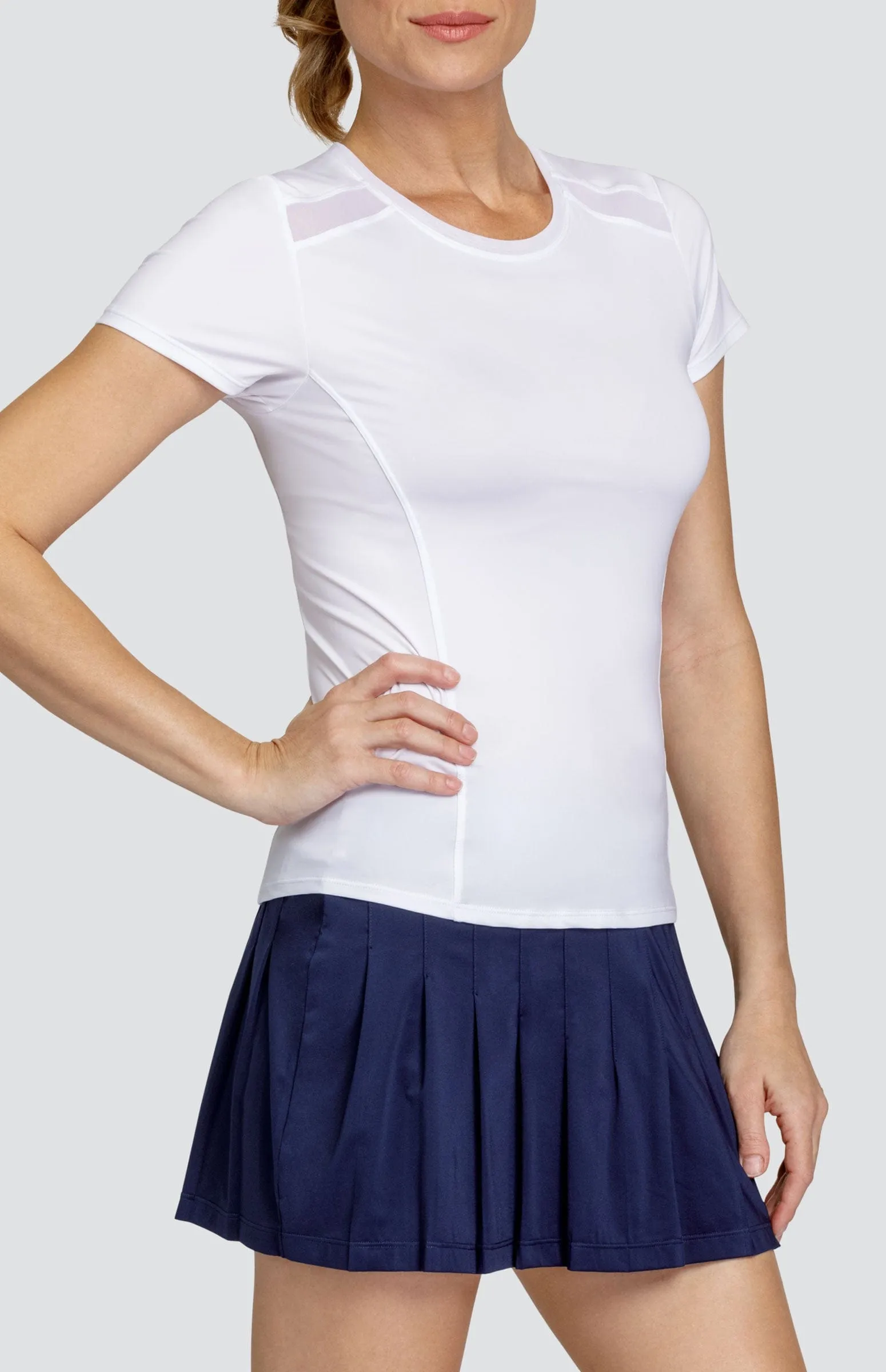 Women Tail Activewear Lorenia Top - Chalk White